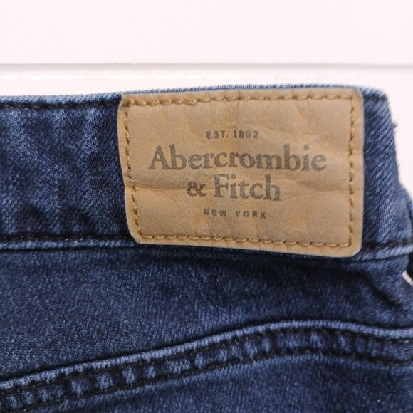 Abercrombie & Fitch Dark Wash Flare Jeans Women’s 4R W27 L33 - Picture 7 of 10